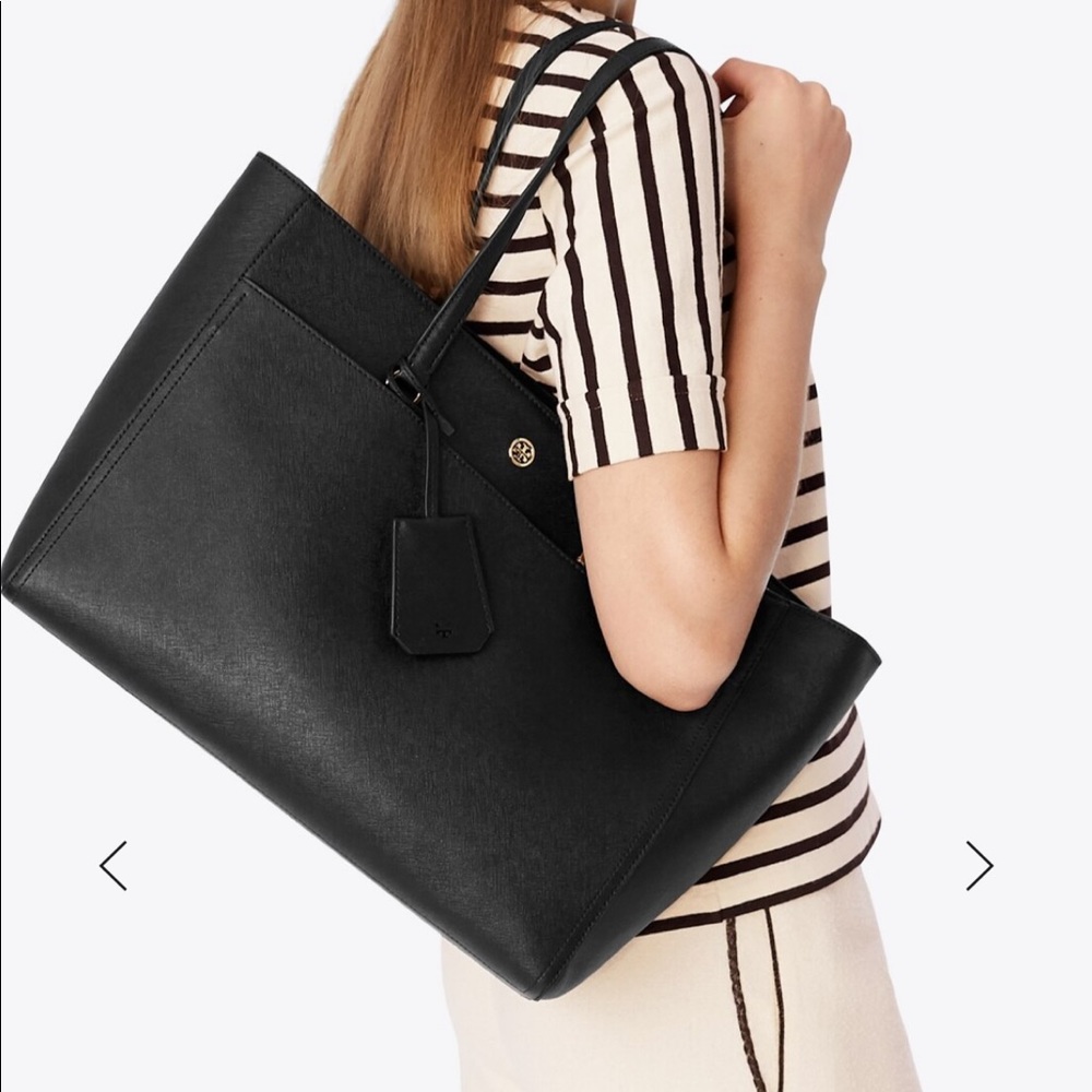 Tory Burch Robinson Tote - Brilliant Red